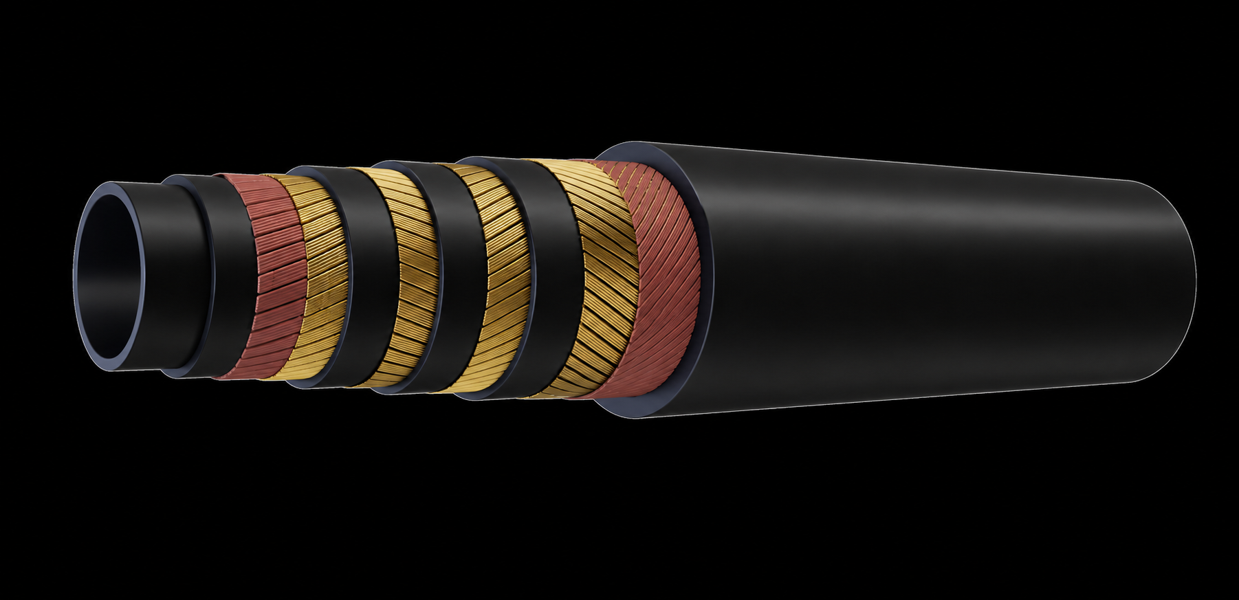 Super Abrasion Resistant Concrete Hose GB/T 27571 UPE